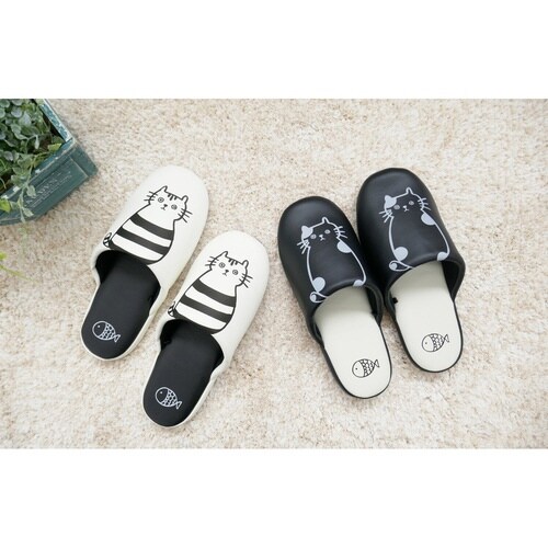 スリッパ トイレ 拭けるトイレスリッパ ブラック