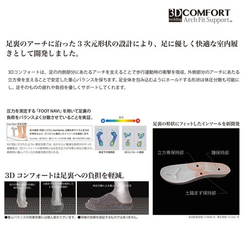 スリッパ ネイビー