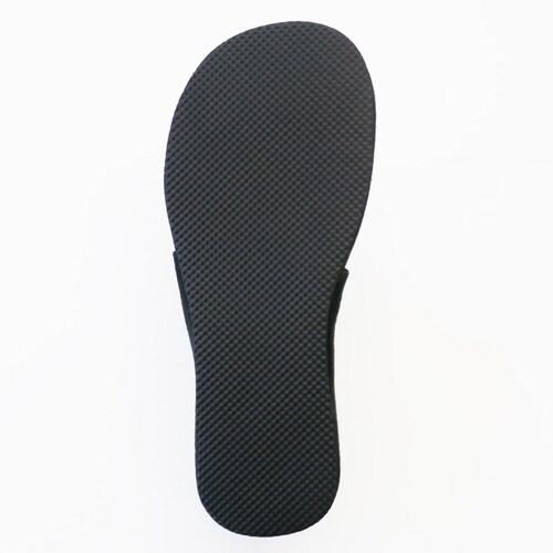 スリッパ With ヒール グレー