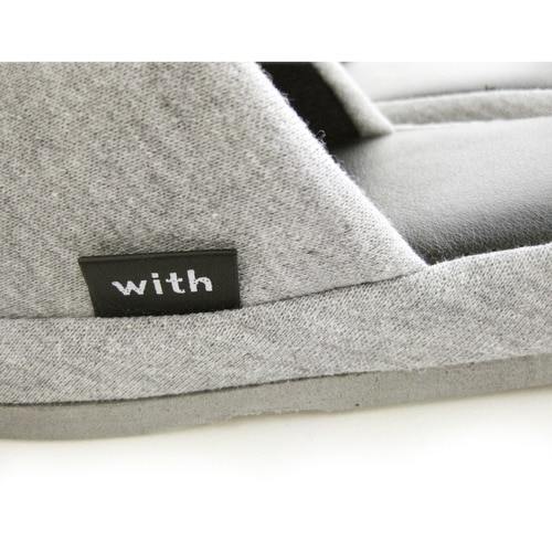 スリッパ With 低反発 Lサイズ グレー