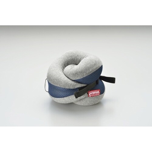 低反発ピロー かるラクーン クッション 杢グレー