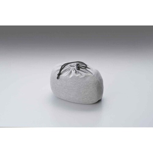 低反発クッション 腰ラクーン クッション 杢グレー