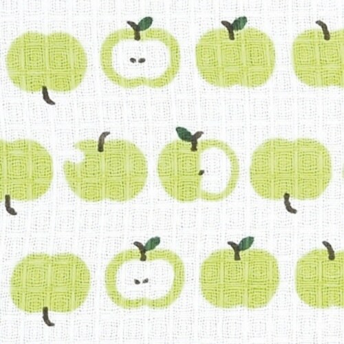 キッチンクロス 2枚入 綿100% グリーン