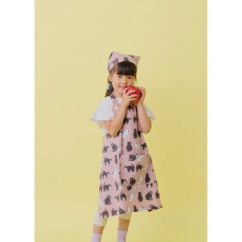 エプロン オレオ2 キッズエプロン 3点セット