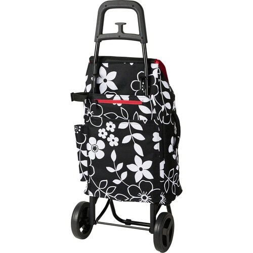 ショッピングカート cocoro フラワーブラック