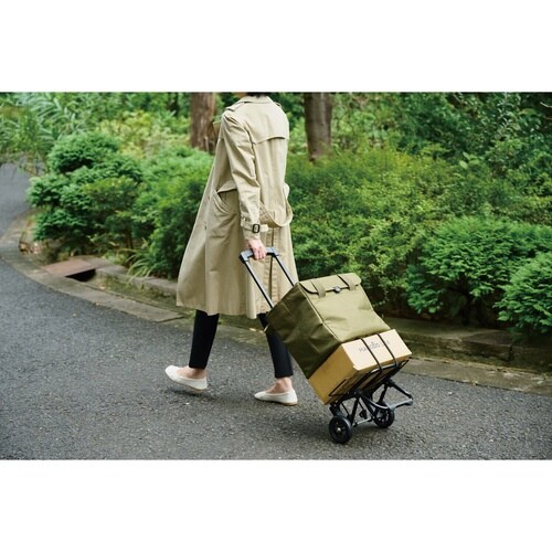 ショッピングカート cocoro マルチ カーキ