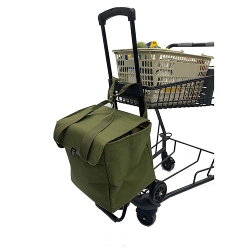 ショッピングカート cocoro マルチ カーキ