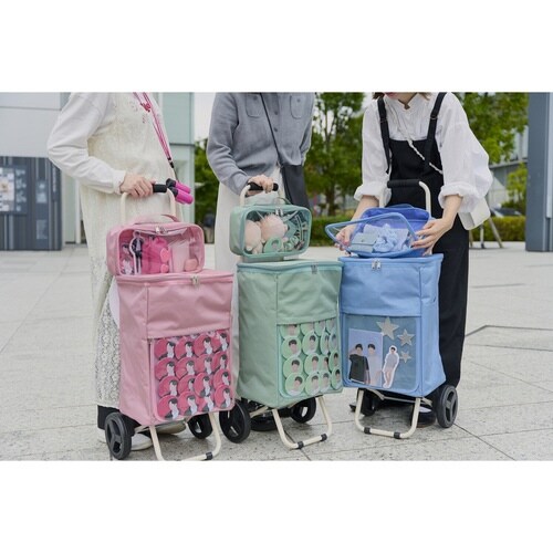 キャリーバッグ cocoro 推し活カート ピンク