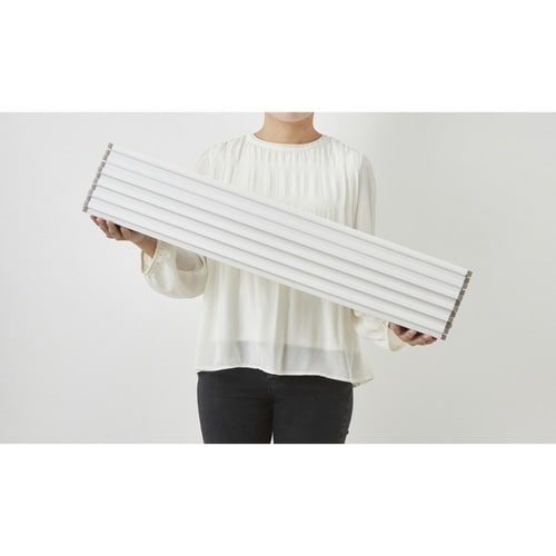 風呂ふた 折りたたみ 70×120cm ホワイト
