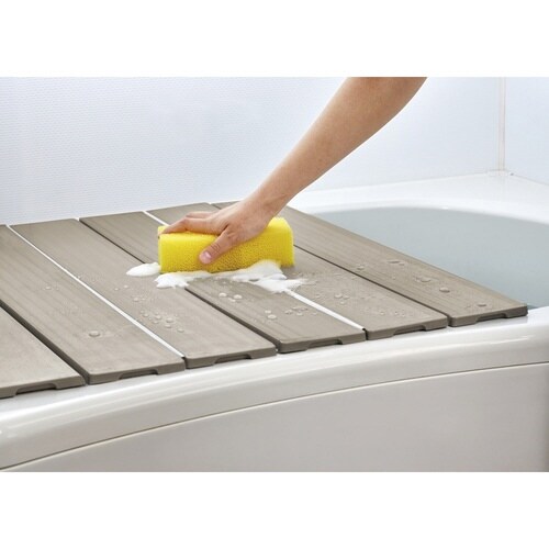 風呂ふた 折りたたみ 70×110cm 用 モカ