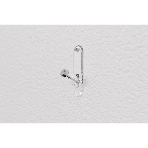 フック らくらく掛けフック クリア 石膏ボード用