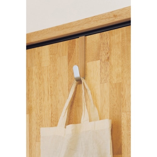 ドアフック シングル J型 ナチュラル