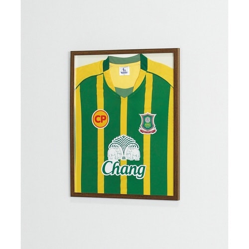 ユニフォーム 収納 ユニフォーム額 ブラウン