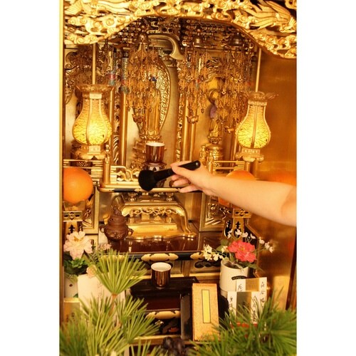 はたき 仏壇用 筆はたき お仏壇用掃除