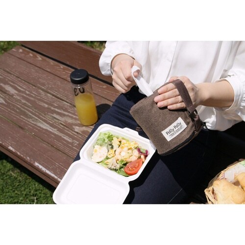 ティッシュケース Pally ブラウン