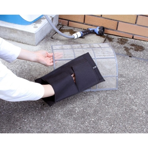 タワシ 網戸洗いタワシ 高いところも洗いやすい