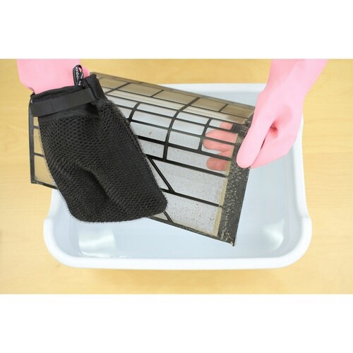 タワシ 網戸洗いタワシ N ミトンタイプ ハンディ