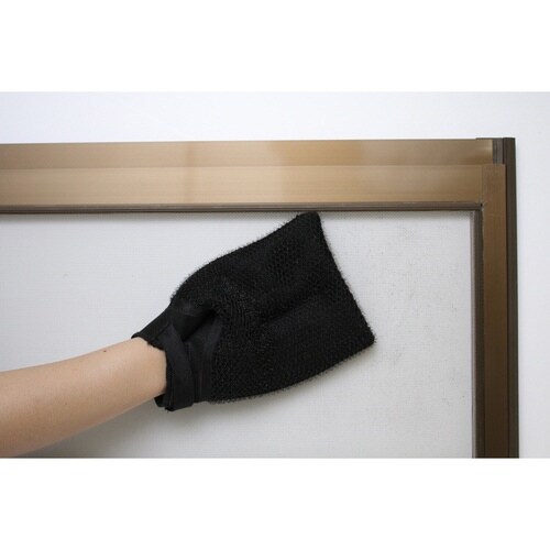 タワシ 網戸洗いタワシ N ミトンタイプ ハンディ