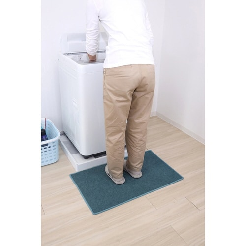 洗面台マット PallyPally ターコイズ