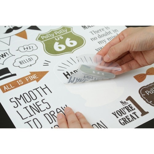 ペットのおうちシール ペット用 小動物 オレンジ