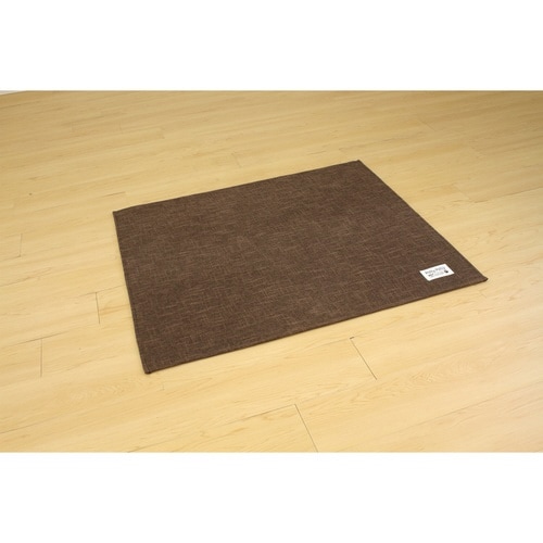 トイレの下に敷くマットL ペット用 ブラウン