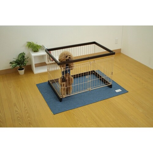 ゲージの下に敷くマット ペット用 ブルー