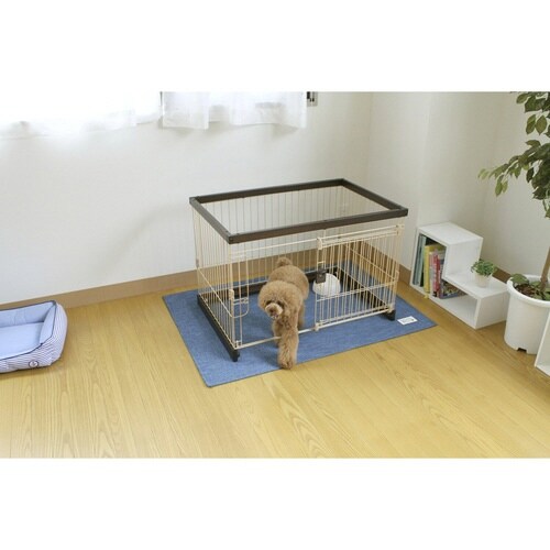 ゲージの下に敷くマット ペット用 ブルー