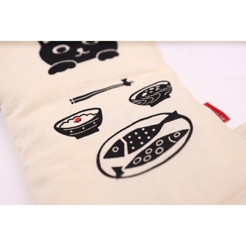 ミトン キャンバスミトン 鍋掴み ネコ