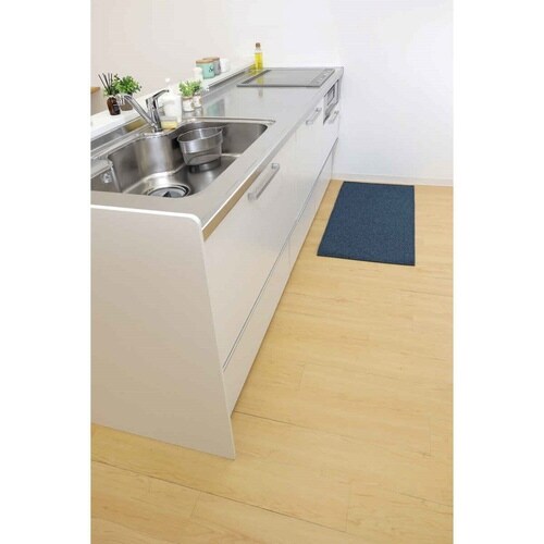 キッチンマット 56×120cm ブルー