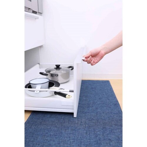 キッチンマット 56×120cm ブルー