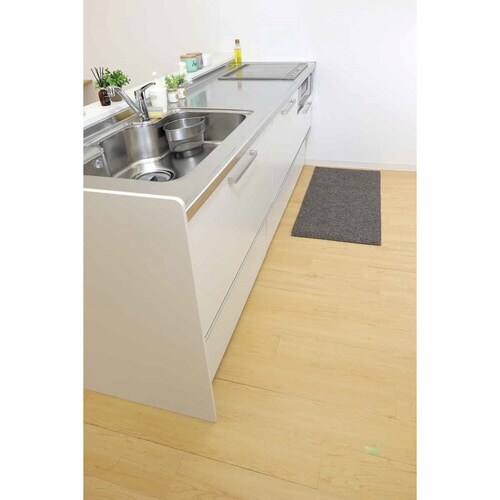 キッチンマット 56×120cm ブラウン