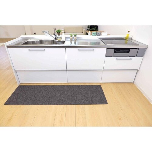 キッチンマット 56×180cm ブラウン