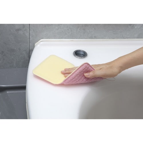 バススポンジ びっくりフレッシュ ピンク