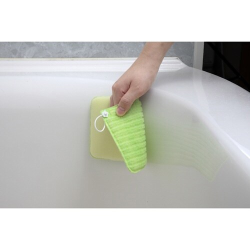 バススポンジ バスピカピカ3色入