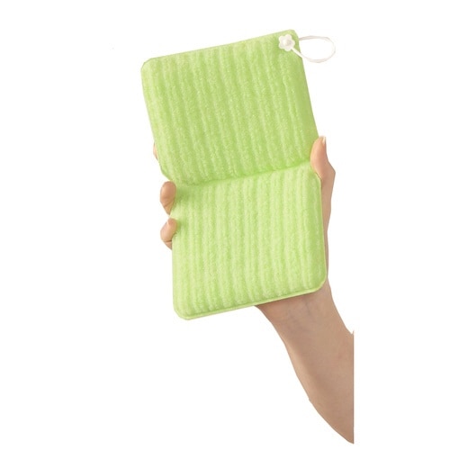 バススポンジ バスピカピカ3色入