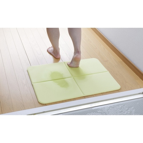 バスマット 吸水一番バスマット グリーン グリーン