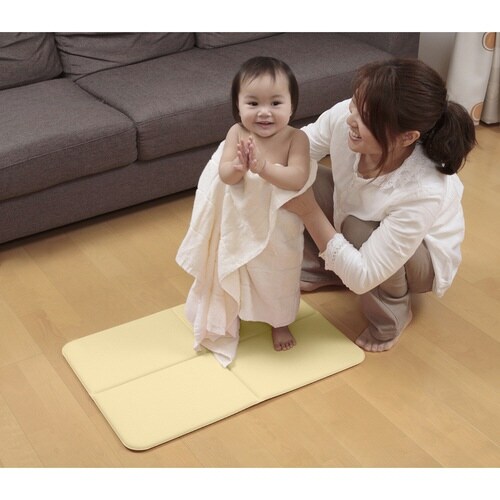 バスマット 吸水一番バスマット イエロー イエロー