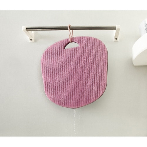 フットブラシ びっくり足裏つるつる ピンク