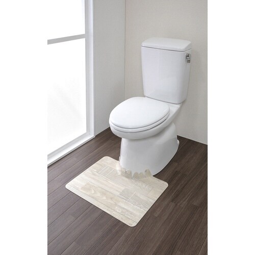 トイレマット 吸着 ホワイト