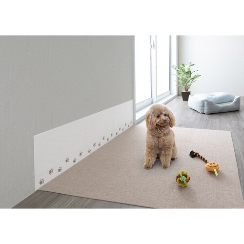 ペットマット 吸着壁汚れ防止シート 3枚入 犬 猫