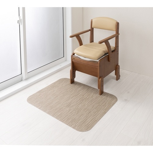 トイレマット ポータブルトイレ用 吸着 防水