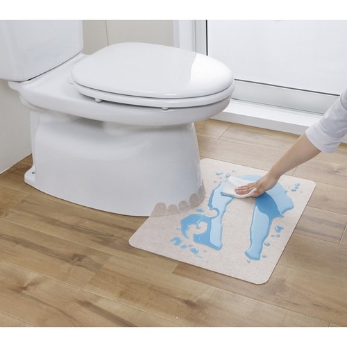 トイレマット 55×43cm 拭ける 床汚れ防止