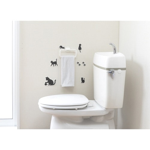 消臭シート 壁用 トイレの消臭DECOシート ネコ