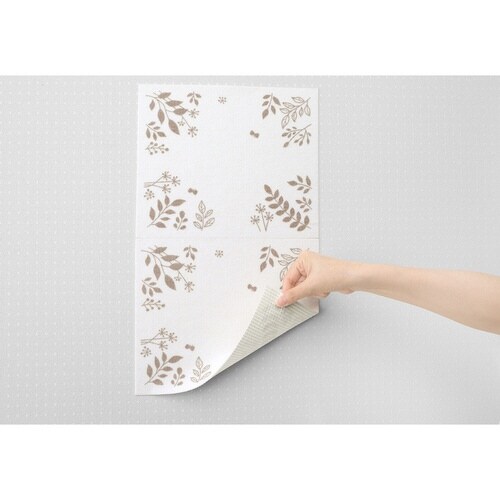 洗面 壁面 水はね防止 リーフ