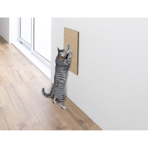 爪とぎ 吸着壁に貼れる猫のつめとぎ 麻 猫 壁