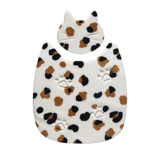 ペットマット おくだけ吸着ねっころマット 猫 ミケ