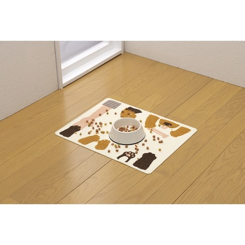 ランチョンマット おくだけ吸着 ペット用 イヌ