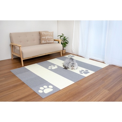 タイルマット おくだけ吸着 グレー・アイボリー