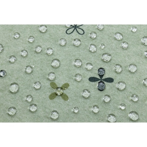 ポータブルトイレマット 介護 グリーン