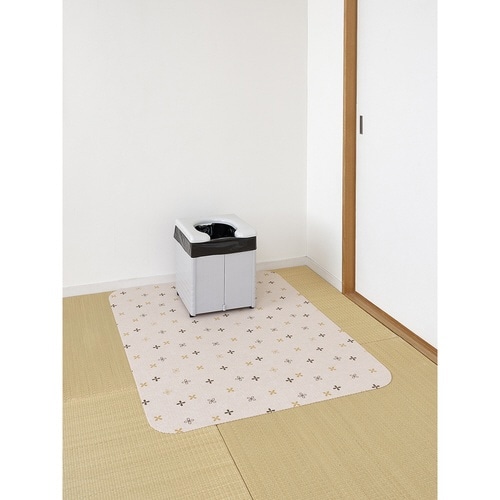 ポータブルトイレ マット 吸着 消臭 ベージュ